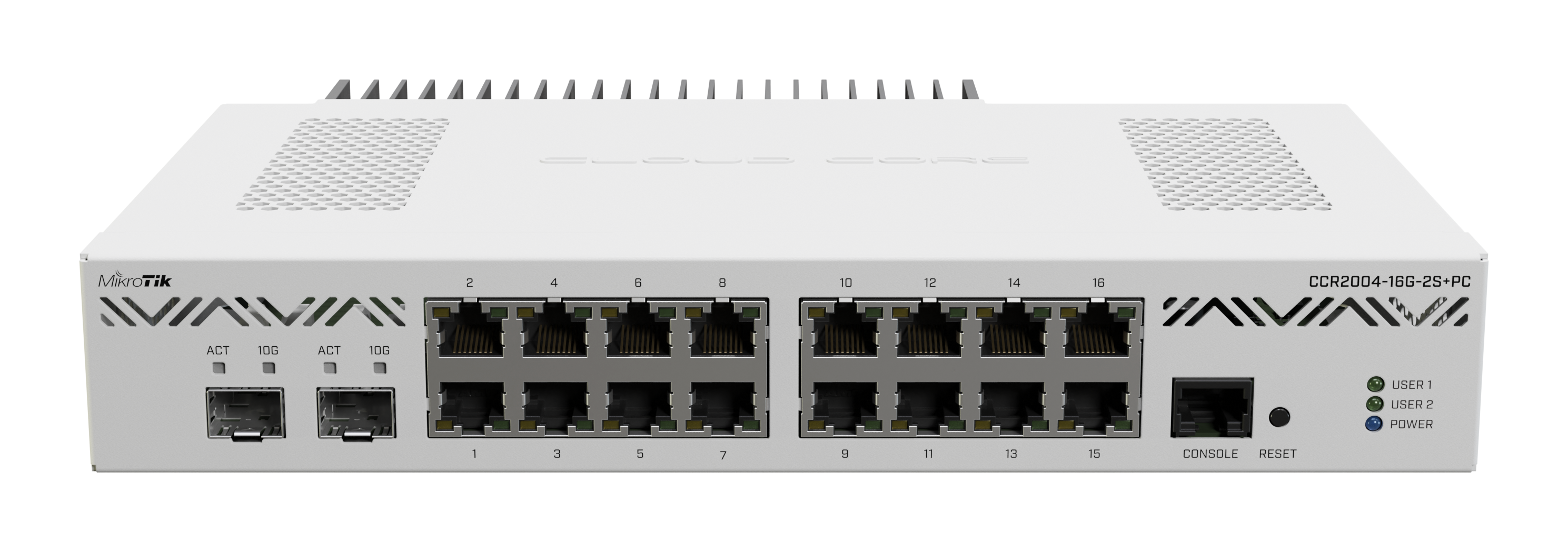 MikroTik  CCR2004-16G-2S+PC
